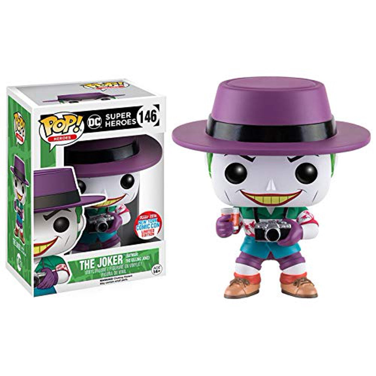 Funko POP! The Joker (Batman: The Killing Joke) - Limited Edition 2016 NYCC Exclusive