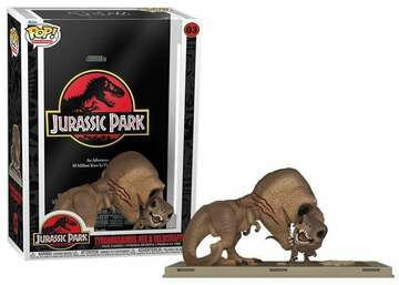 Funko POP! Tyrannosaurus Rex & Velociraptor (Movie Poster)