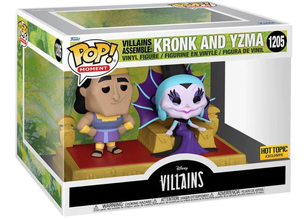 Funko POP! Villains Assemble: Kronk & Yzma (Moment) - Limited Edition Hot Topic Exclusive