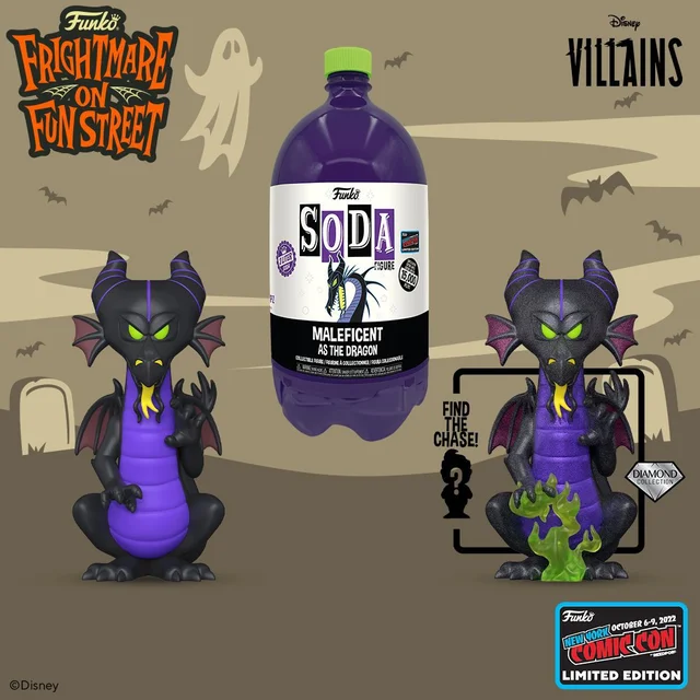 Maleficent As The Dragon (3L Soda) - Limited Edition 2022 NYCC Exclusive