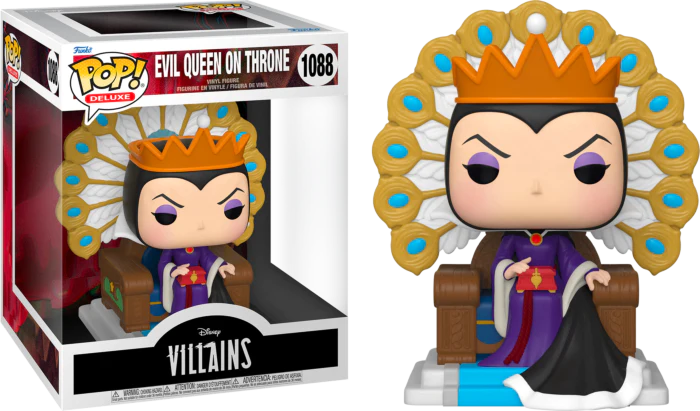 Evil Queen On Throne