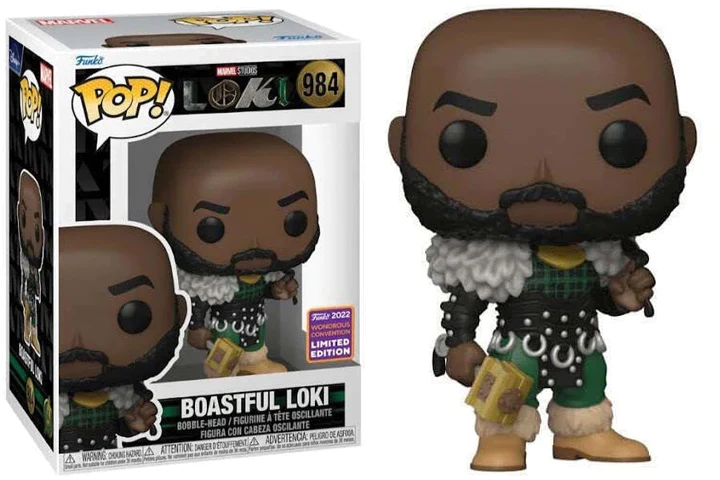Funko POP! Boastful Loki - Limited Edition 2022 WonderCon Exclusive