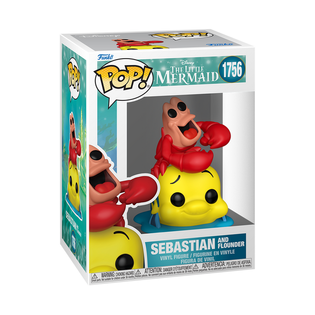 Funko POP! Sebastian and Flounder (Pre-Order)
