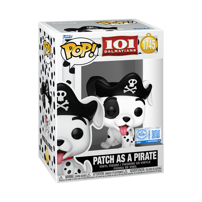 Funko POP! Patch as a Pirate - Limited Edition Specialty Series Exclusive