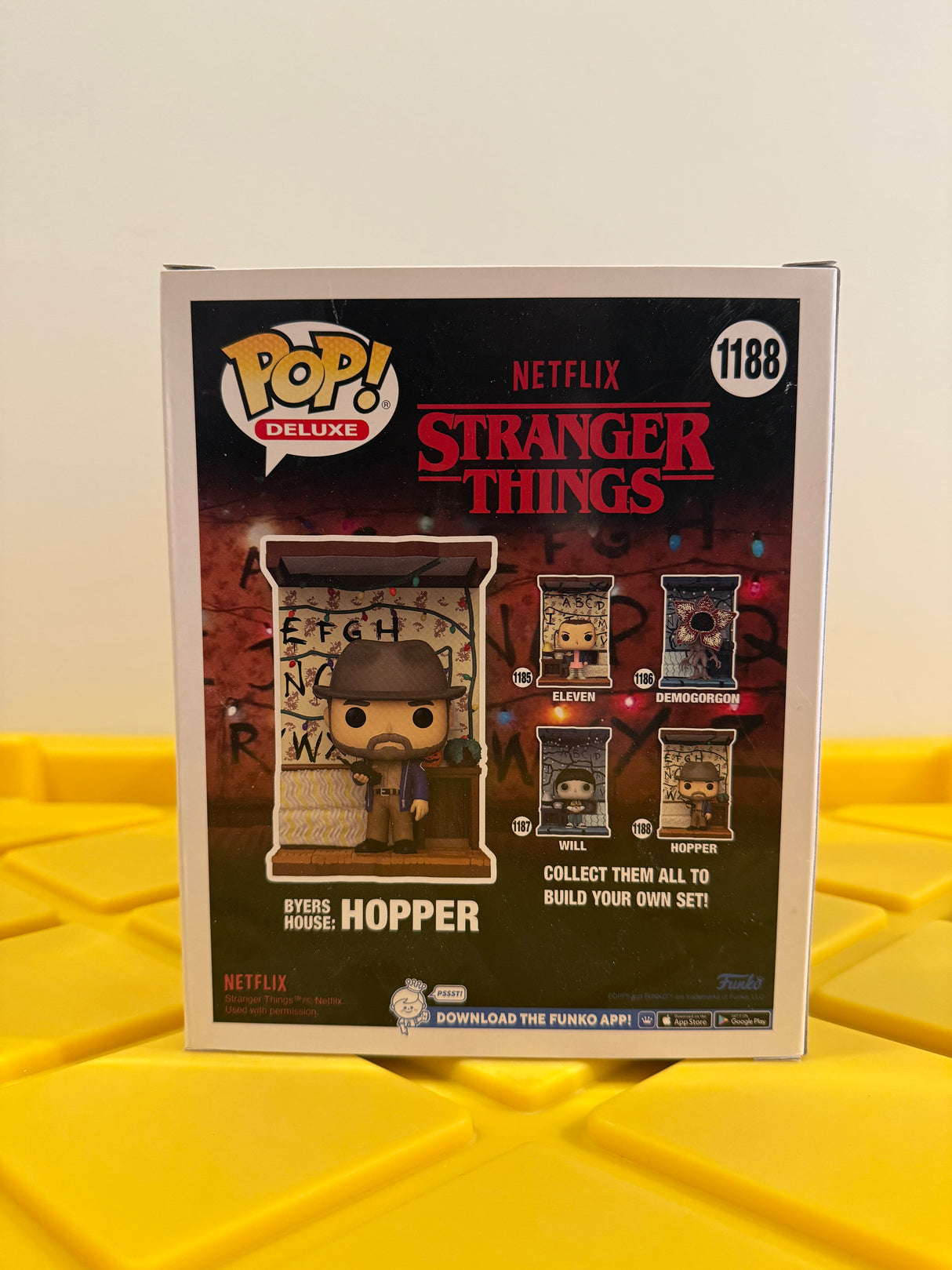 Funko POP! 6" Byers House: Hopper - Limited Edition Amazon Exclusive