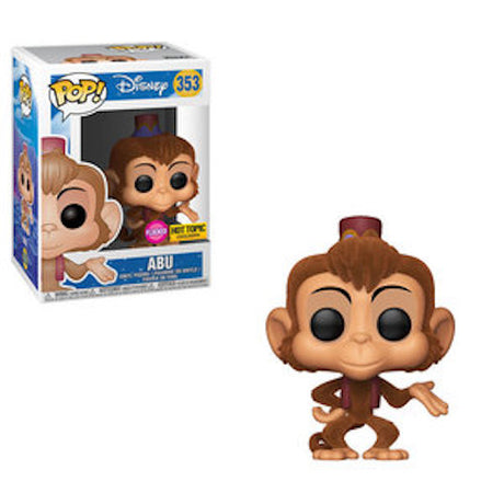 Abu (Flocked) Aladdin Funko Pop