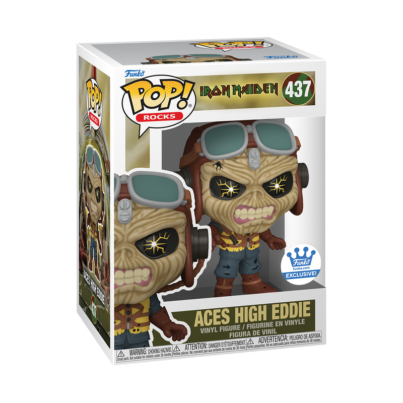 Aces High Eddie Iron Maiden Funko Pop