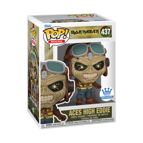 Aces High Eddie Iron Maiden Funko Pop