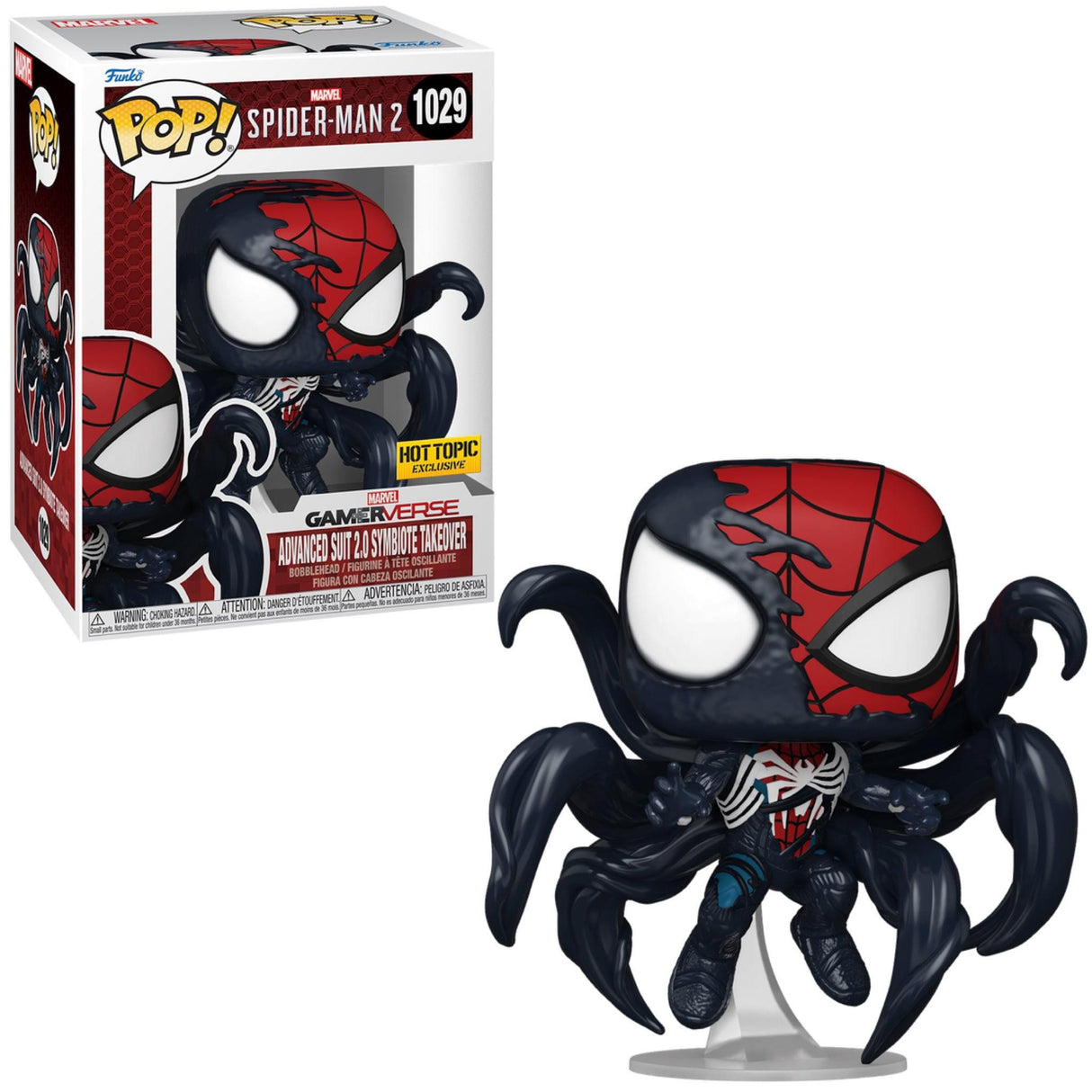 Advanced Suit 2.0 Symbiote Takeover Spider-Man Funko Pop