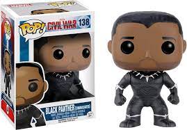 Black Panther (Unmasked) Captain America Civil War Funko Pop
