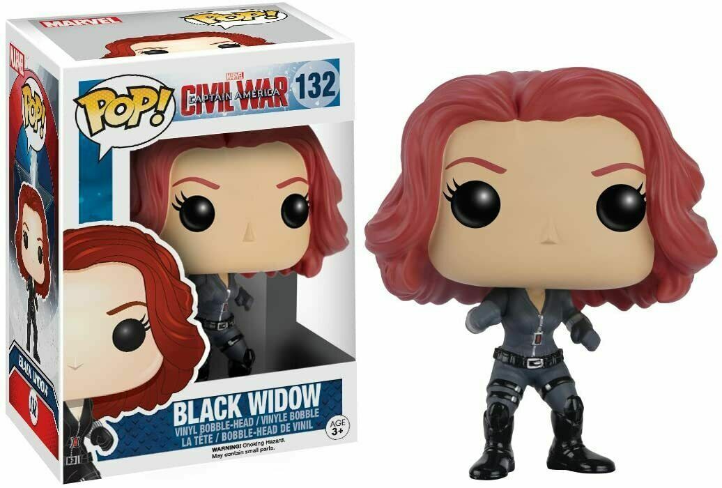 Black Widow Captain America Civil War Funko Pop
