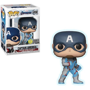 Captain America (Glow) Avengers Endgame Funko Pop
