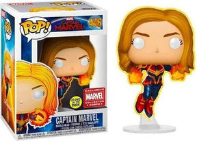 Captain Marvel (Glow) Funko Pop