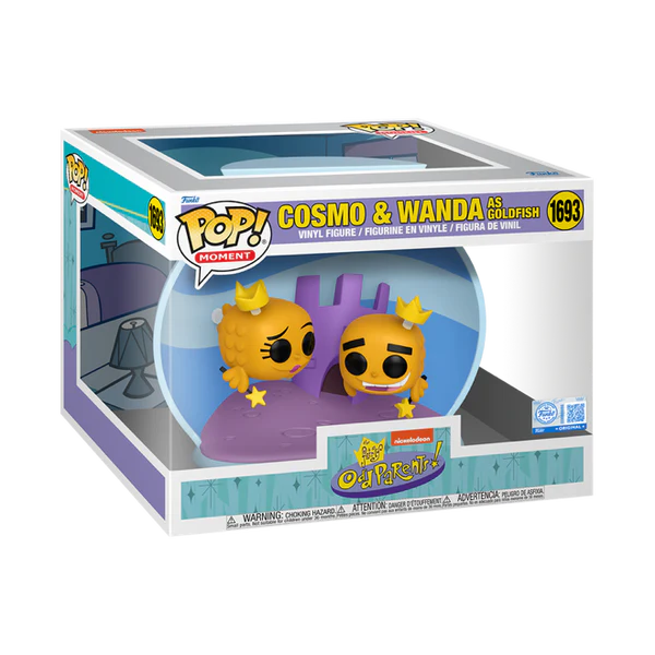 Cosmo & Wanda as Goldfish The Fairly Oddparents Funko Pop