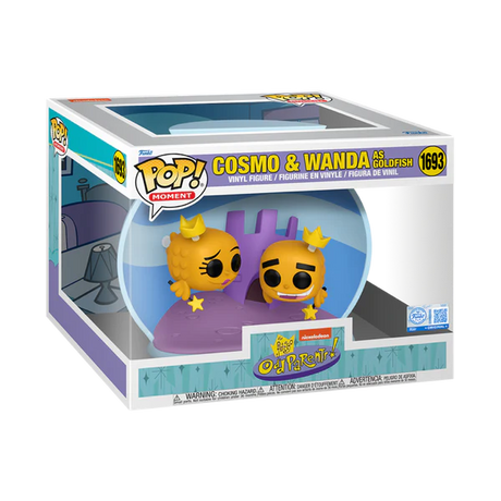 Cosmo & Wanda as Goldfish The Fairly Oddparents Funko Pop