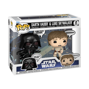 Darth Vader & Luke Skywalker Star Wars Funko Pop