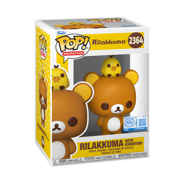 Funko POP! Rilakkuma with Kiiroitori - Limited Edition Funko Shop Exclusive (Pre-Order)