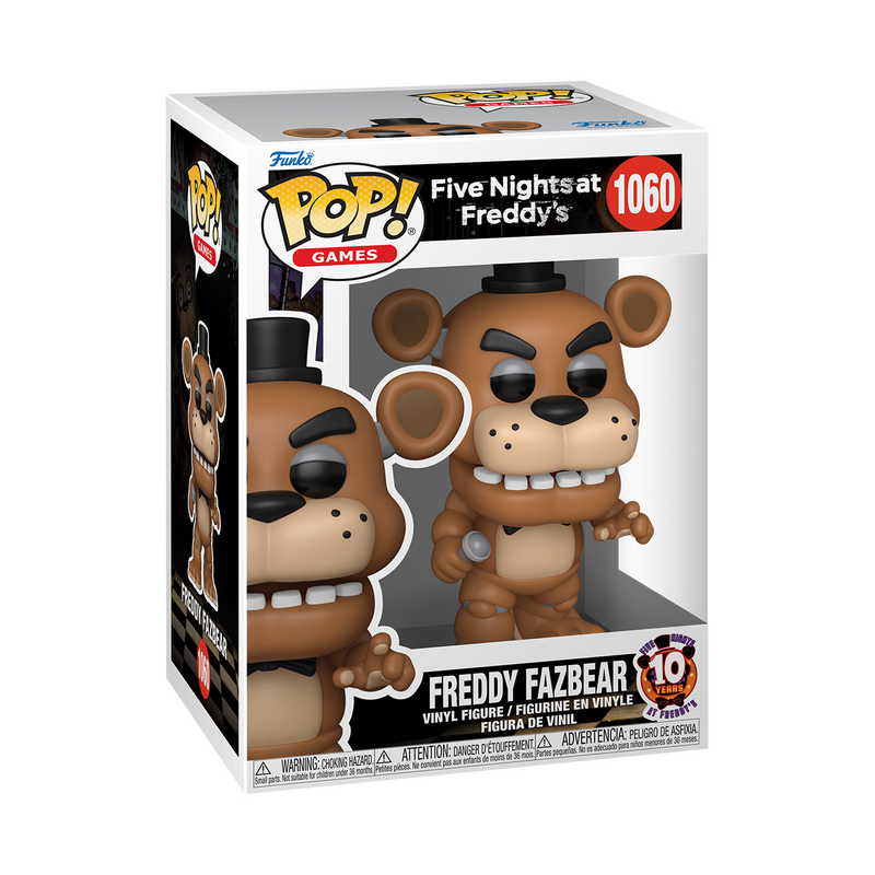 Freddy Fazbear Five Nights at Freddy's Funko Pop