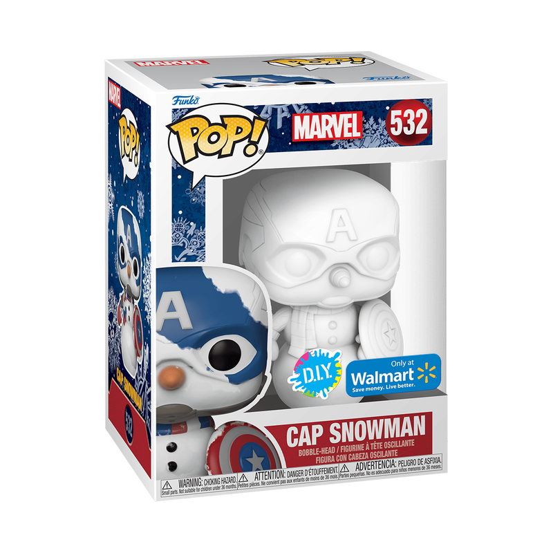 Funko POP! Cap Snowman (D.I.Y.) - Limited Edition Walmart Exclusive