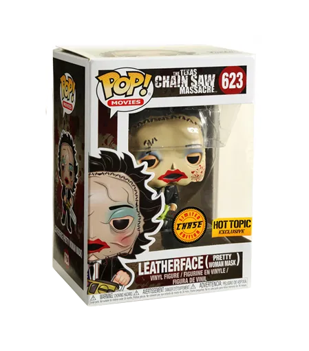 Funko POP! Leatherface (Pretty Woman Mask) - Limited Edition Chase - Limited Edition Hot Topic Exclusive