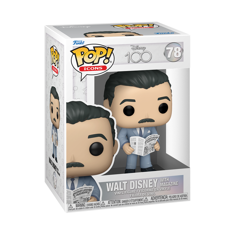 Funko POP! Walt Disney with Magazine