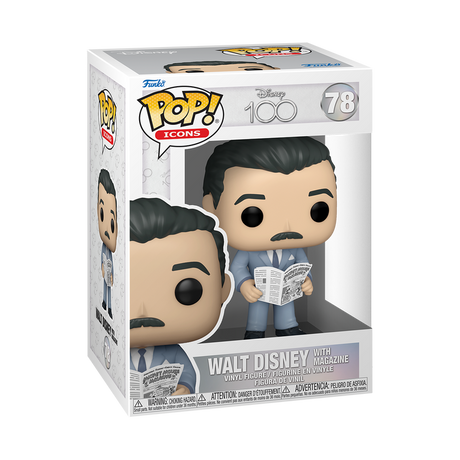 Funko POP! Walt Disney with Magazine