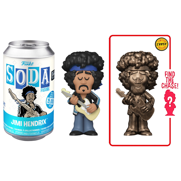 Funko Soda! Jimi Hendrix - Limited Edition 2022 Funkon Exclusive
