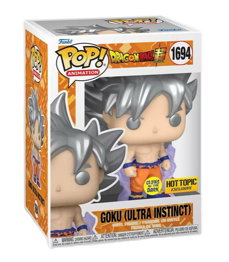 Goku (Ultra Instinct) (Glow) Dragon Ball Z Funko POP