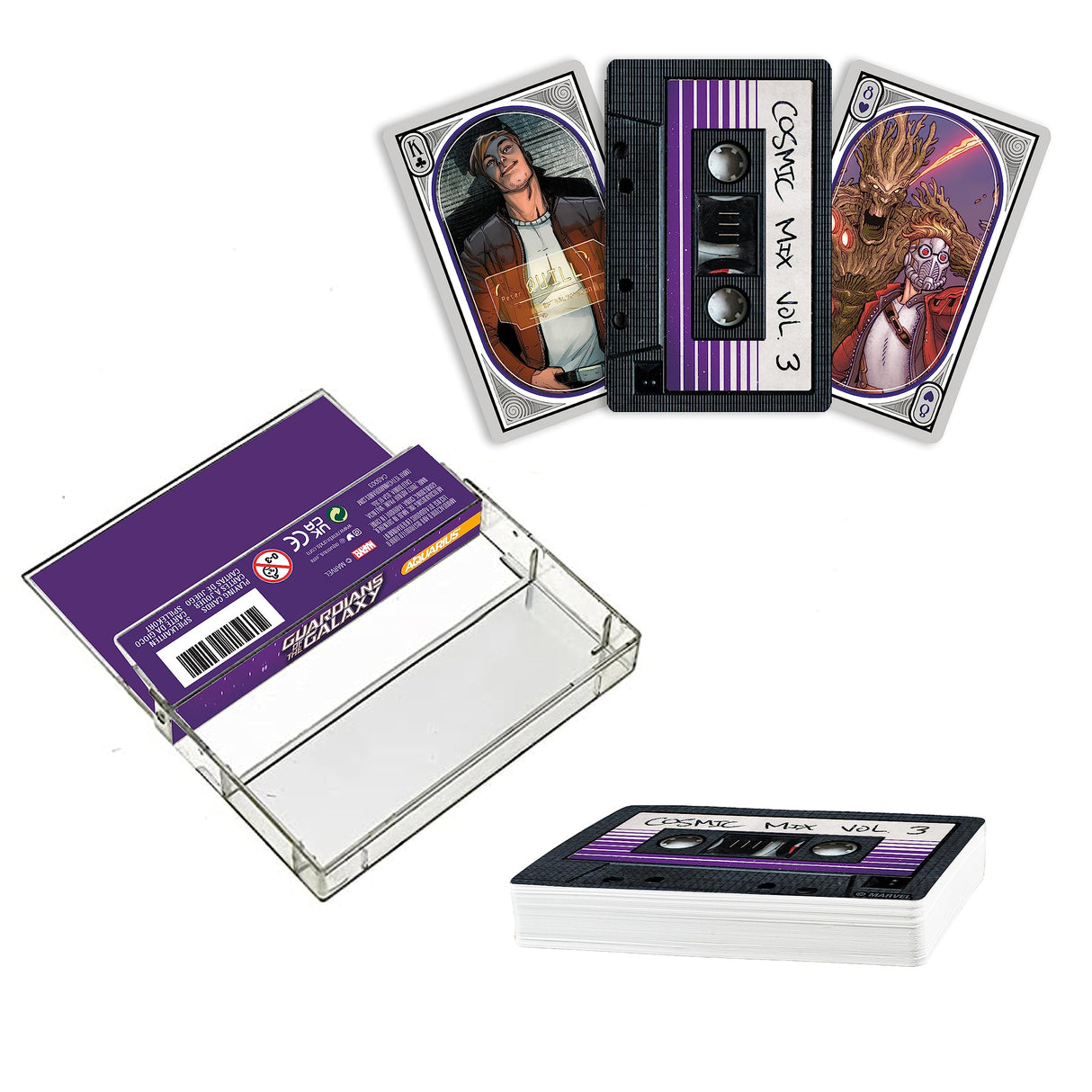 Guardians of the Galaxy Cassette Playing Cards