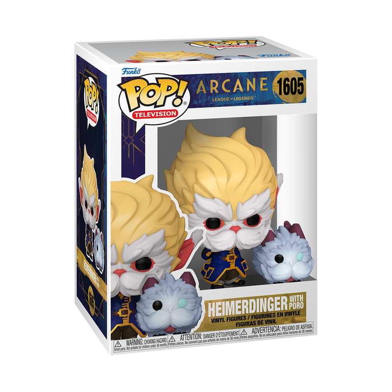 Heimerdinger with Poro Arcane League of Legends Funko Pop