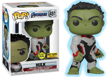 Hulk (Glow) Avengers Endgame Funko Pop