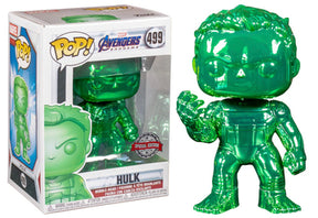 Hulk (Green Chrome) Avengers Endgame Funko Pop