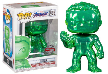 Hulk (Green Chrome) Avengers Endgame Funko Pop