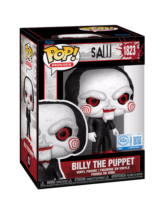 Funko POP! Billy the Puppet - Limited Edition Hot Topic 2025 Scare Fair Exclusive