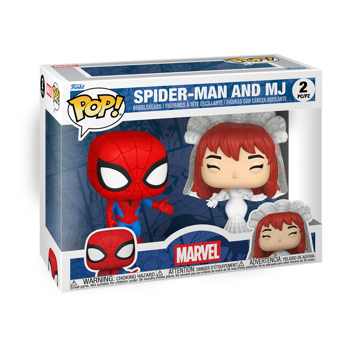Funko POP! Spider-Man and MJ (2-Pack)