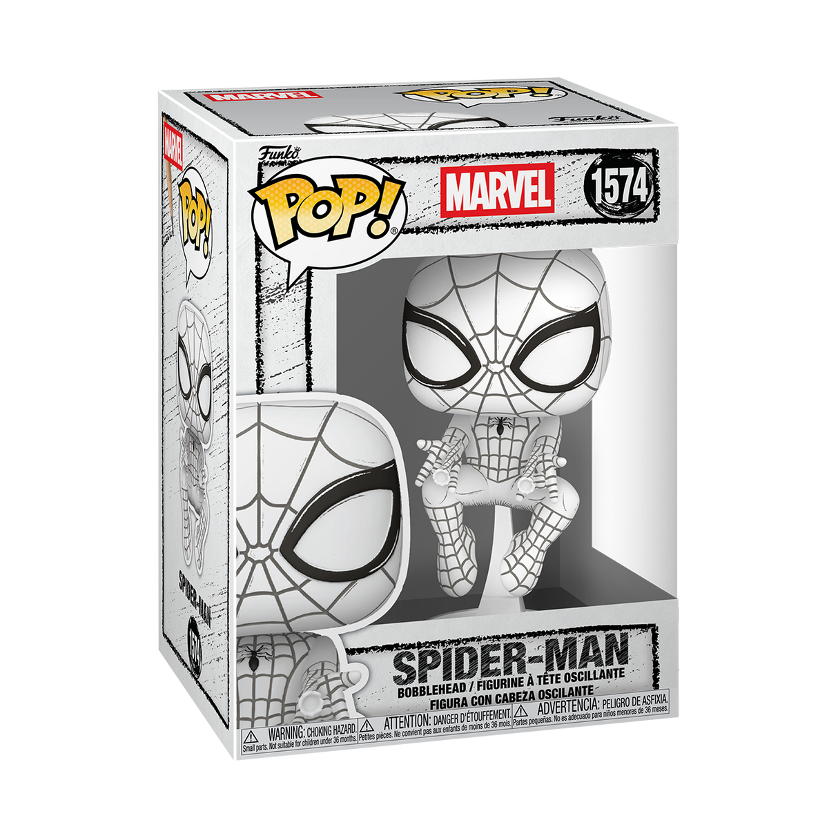 Funko POP! Spider-Man (Sketched Deco)