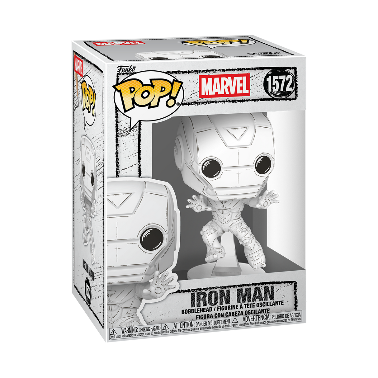 Funko POP! Iron Man (Sketched Deco)