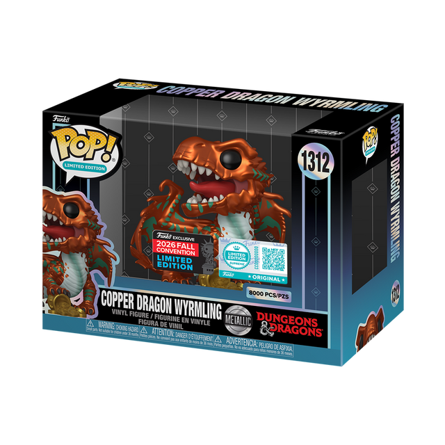 Funko POP! Copper Dragon Wyrmling (L.E. 8000) - Limited Edition Supreme - Limited Edition 2026 NYCC Fall Convention Exclusive (Pre-Order)