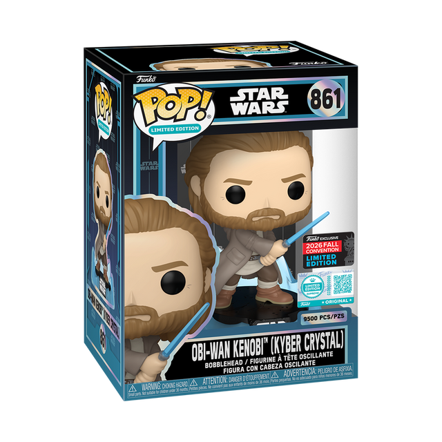 Funko POP! Obi Wan Kenobi (Kyber Crystal) (L.E. 9500) - Limited Edition Supreme - Limited Edition 2026 NYCC Fall Convention Exclusive (Pre-Order)
