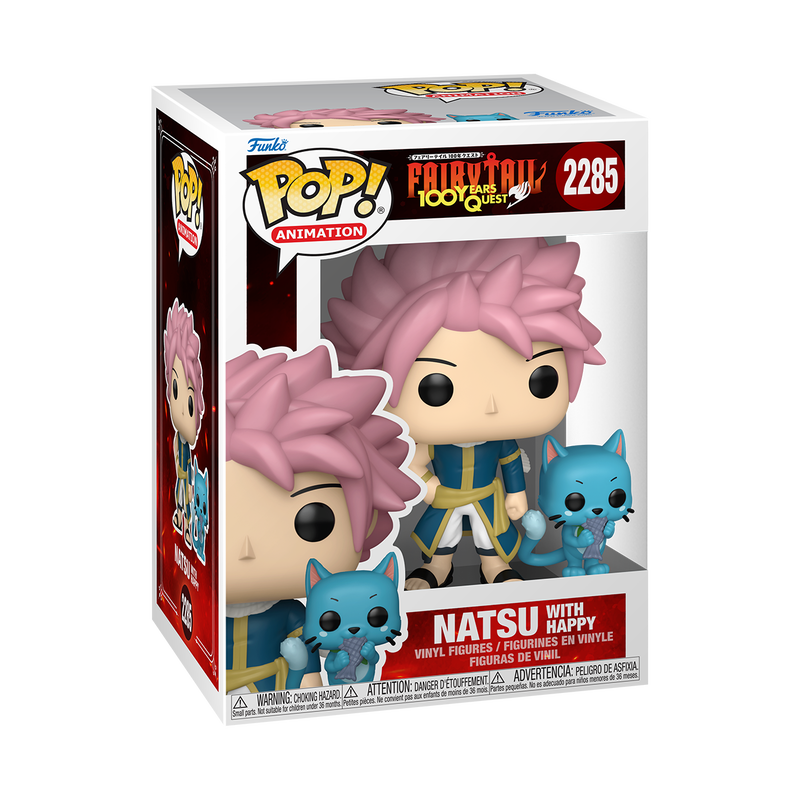 Funko POP! Natsu with Happy