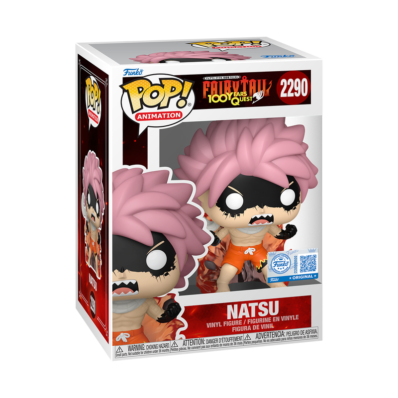 Funko POP! Natsu (Fired-Up) - Limited Edition Funko Shop Exclusive