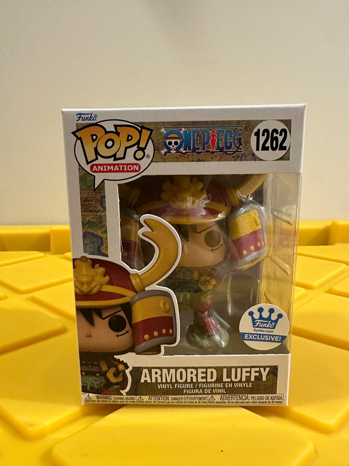 Funko POP! Armored Luffy - Limited Edition Funko Shop Exclusive
