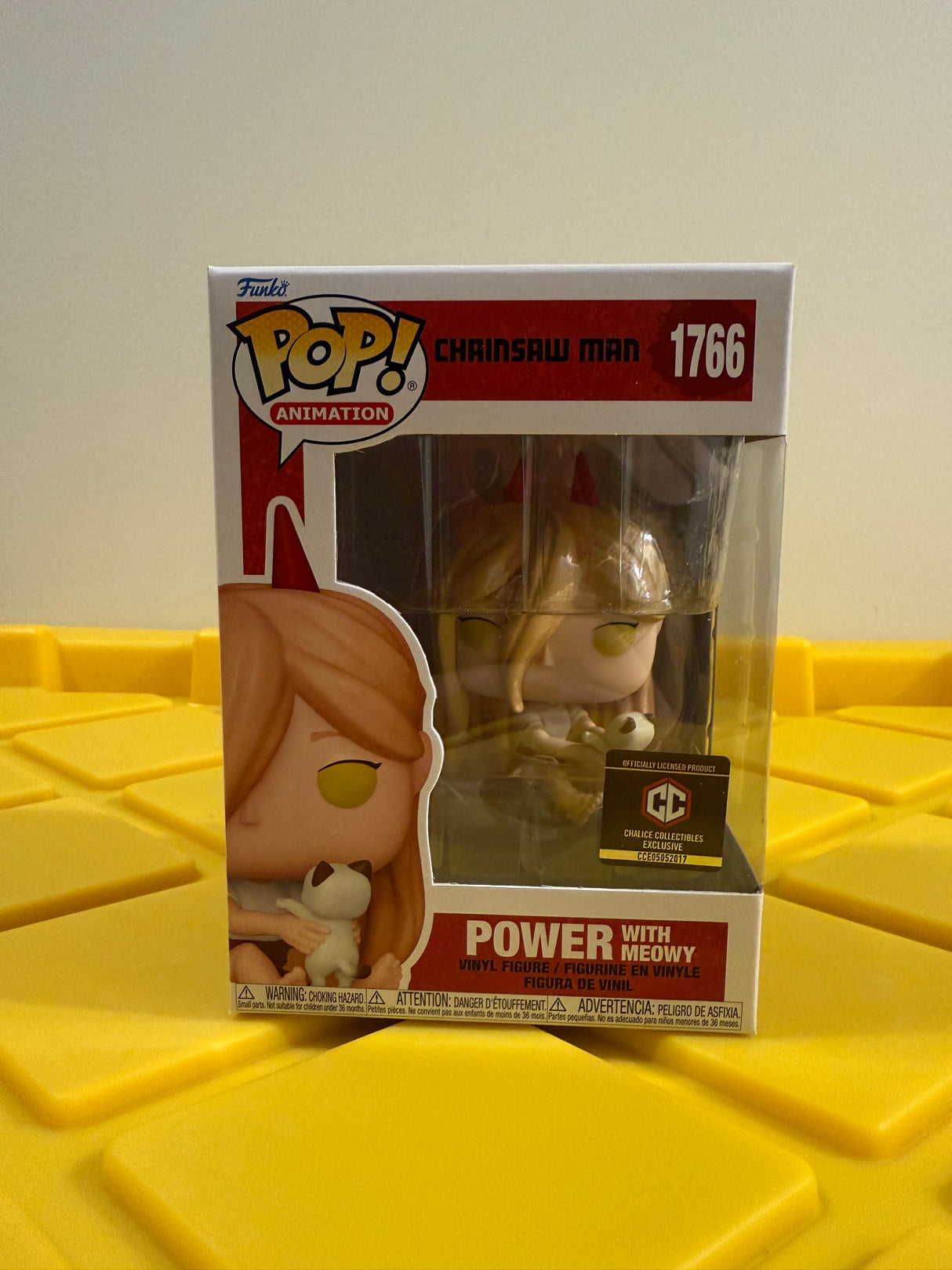 Funko POP! Power with Meowy - Limited Edition Chalice Collectibles Exclusive