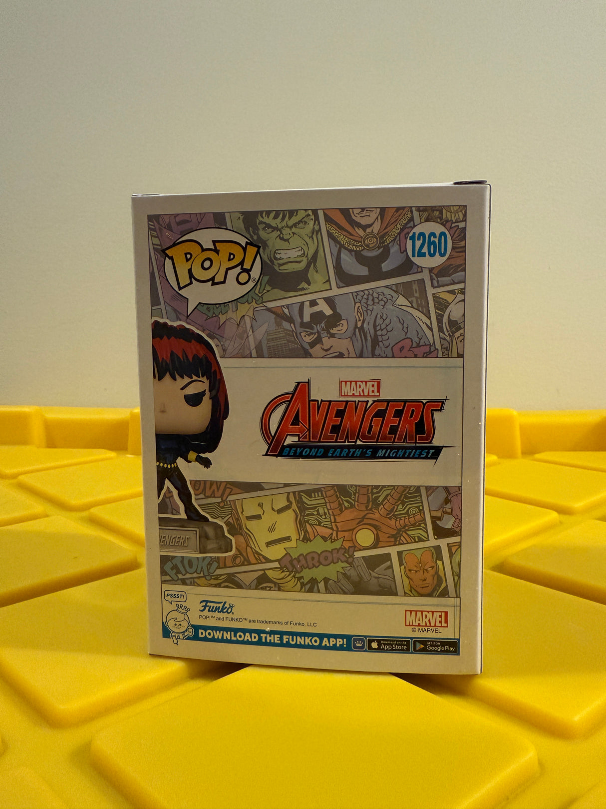 Funko POP! Black Widow (with Pin) - Limited Edition Amazon Exclusive