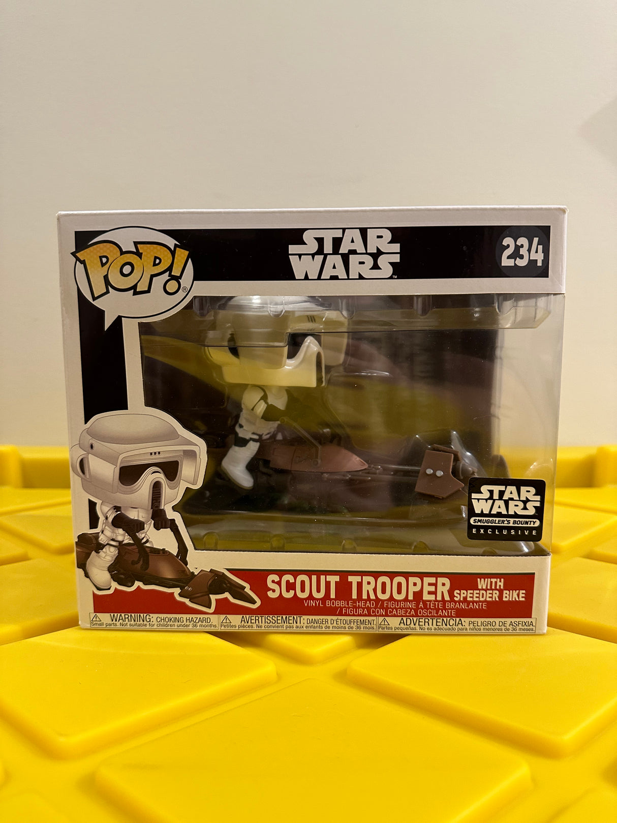 Scout Trooper With Speeder Bike