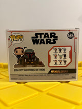 Funko POP! Boba Fett and Fennec on Throne (Moment)