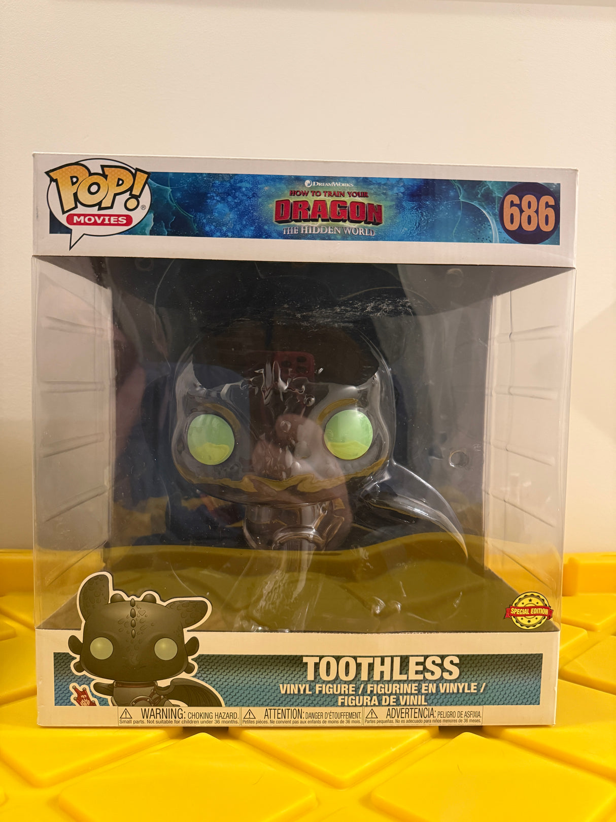 Funko POP! 10" Toothless - Limited Edition Special Edition Exclusive