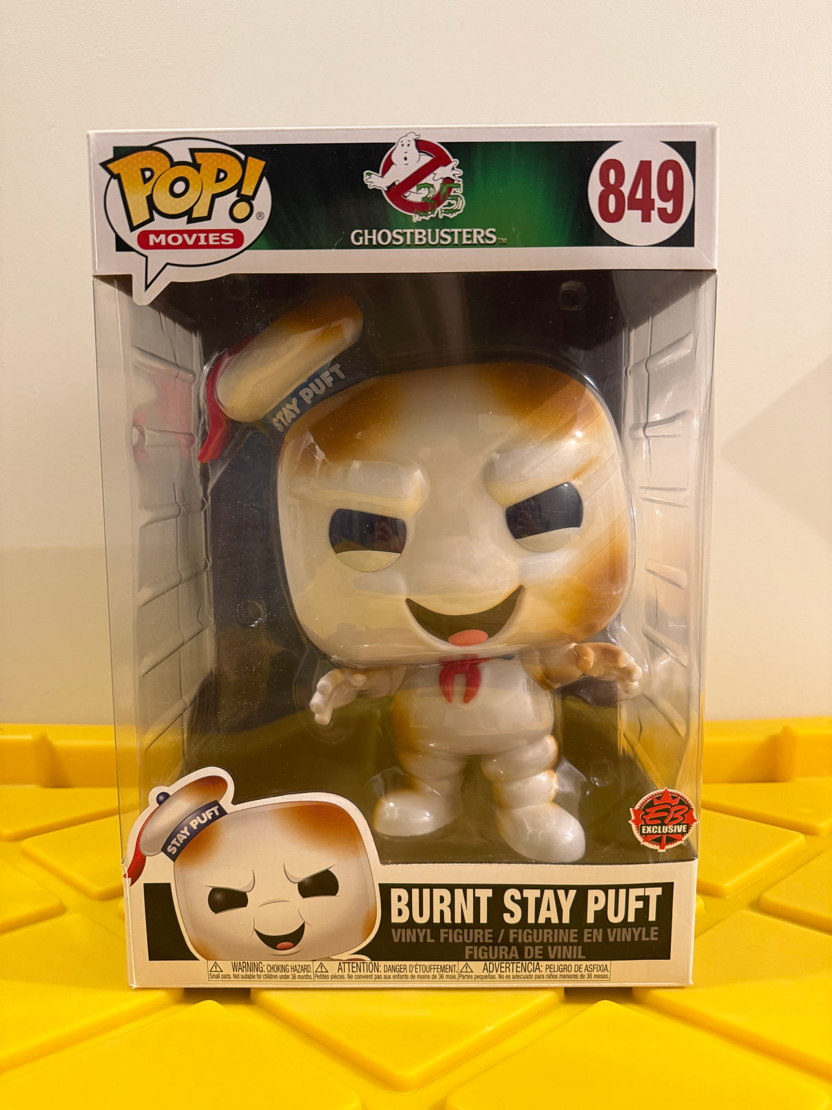 Funko POP! 10" Burnt Stay Puft - Limited Edition EB Games Exclusive