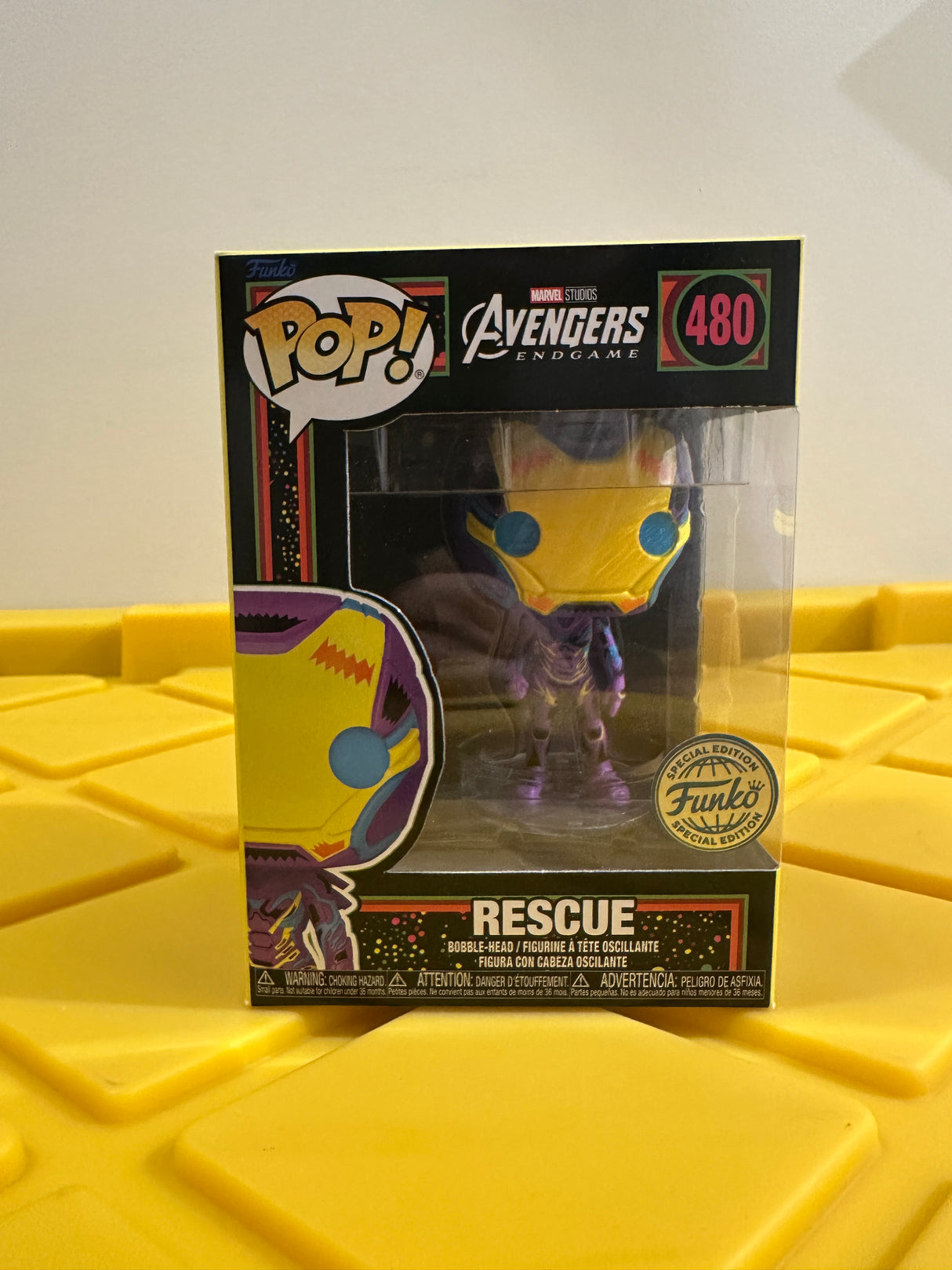 Funko POP! Rescue (Black Light) - Limited Edition Special Edition Exclusive