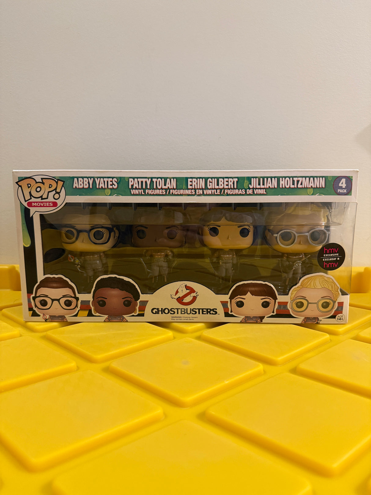 Funko POP! Ghostbusters (Abby Yates, Patty Tolan, Erin Gilbert, & Jillian Holtzmann) (4-Pack) - Limited Edition HMV Exclusive